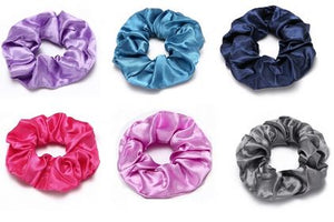 Top Trenz Satin Scrunchies