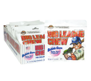 BIG LEAGUE CHEW ORIGINAL BUBBLEGUM 2.12 OZ POUCH