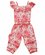 Load image into Gallery viewer, CLEARANCE - OOh! La, La! Couture Sea Coral Champagne Romper - 3T
