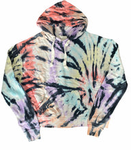 Load image into Gallery viewer, CLEARANCE - Ladies Vintage Havana Yummy Swirl Burnout Hoodie
