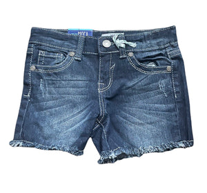 Clearance - Denim Fringe Shorts