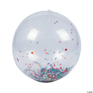 Inflatable Large Confetti Beach Balls