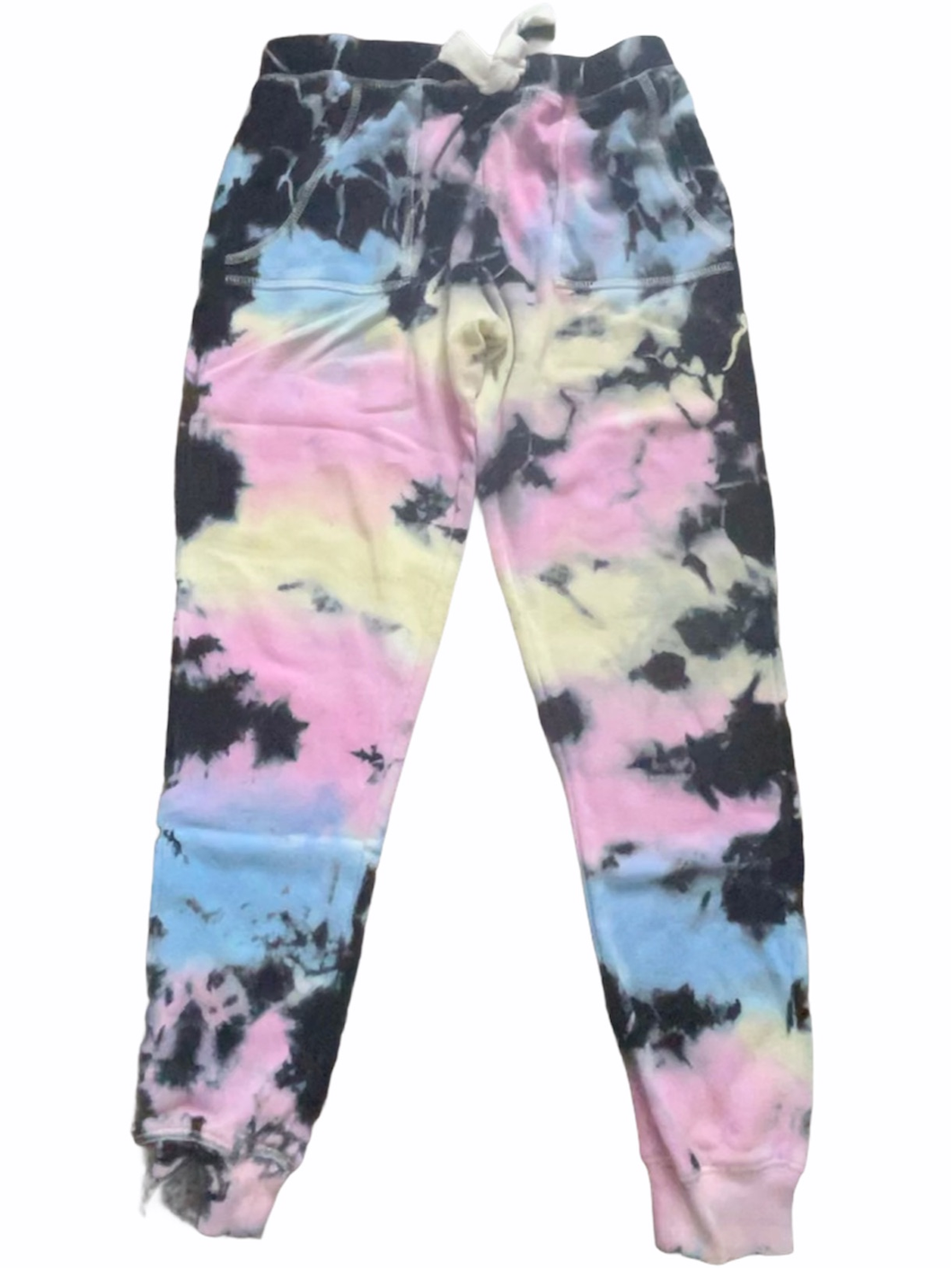 CLEARANCE - Vintage Havana Burst Tie Dye Burnout Joggers