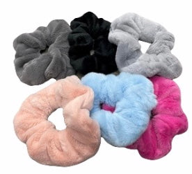 Minky Faux Fur Scrunchie