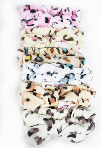 Leopard Print Shower Headwrap