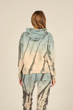 Load image into Gallery viewer, CLEARANCE - Ladies Vintage Havana Sailboat Tie Dye New Heavy Hacci Hoodie
